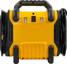 Load image into Gallery viewer, DEWALT DXAEPS14-Type2 2000 Peak Battery Amp 12V Automotive Battery Booster Jump Starter/Power Station with 500 Watt AC Power Inverter, 120 PSI Digital Compressor, and 15W USBa Ports, 25W USBc Port