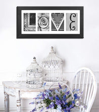 Load image into Gallery viewer, Fine art package with 100 custom alphabet letters - Classic Collection Black and White