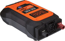 Load image into Gallery viewer, BLACK+DECKER PI500B 500W Power Inverter: Dual 120V AC Outlets, 3.1A USB Ports, 12V DC Adapter, Battery Clamps - MCA supply