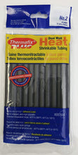 Load image into Gallery viewer, Thermafix Plus semi-Rigid, Dual Wall Heat Shrink tubing (0.293" Diam - 6" Length) 12 pcs - Shrink Ratio 4:1 - MCA supply