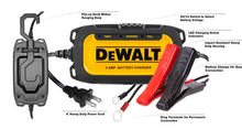 Load image into Gallery viewer, DeWalt DXAEC2 Professional 2 Amp Automotive Battery Charger and Maintainer , Yellow
