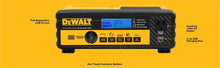 Load image into Gallery viewer, DEWALT DXAEC801B 30 Amp Bench Battery Charger: 80 Amp Engine Start, 2 Amp Maintainer, 120V AC Outlet, 3.1A USB Port, Battery Clamps - MCA supply
